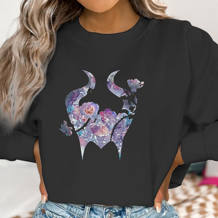 Mistress Of Evil Floral Horns Women Sweatshirt Gifts for Women