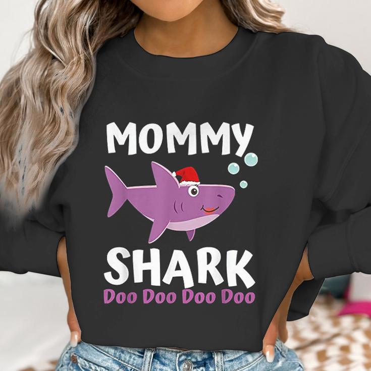 Mommy Shark Christmas Women Sweatshirt Gifts for Women