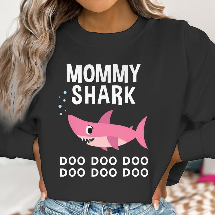 Mommy Shark Doo Doo For Matching Family Pajamas Women Sweatshirt Gifts for Women