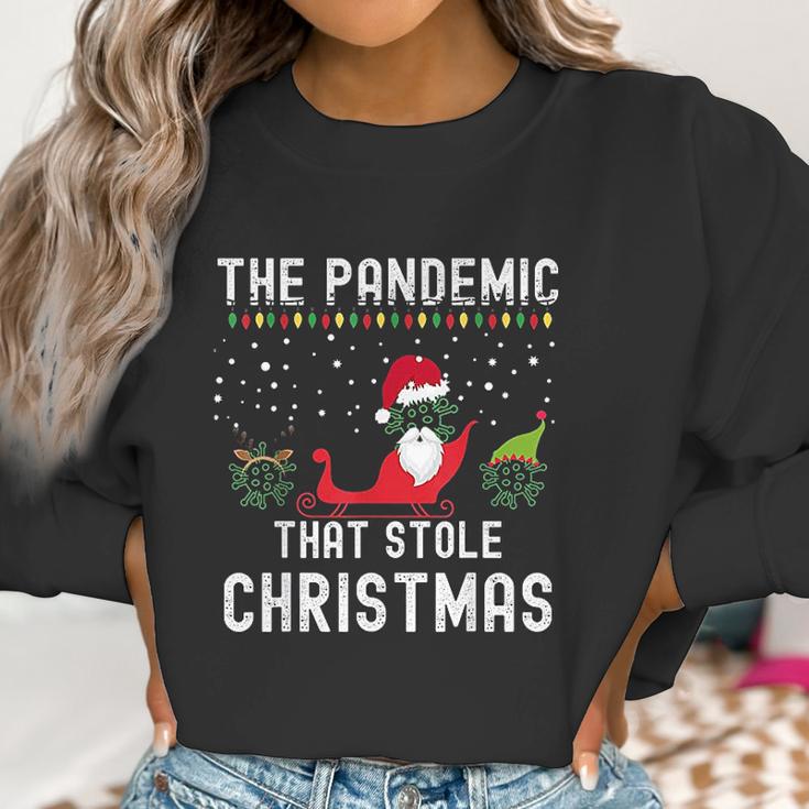 Pandemic That Stole Christmas Women Sweatshirt Gifts for Women