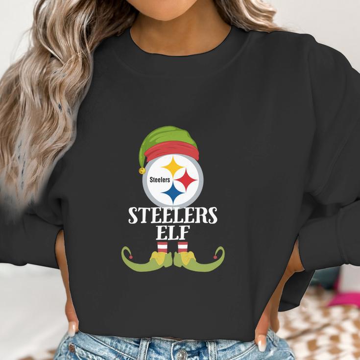 Pittsburgh Steeler I’M The Team Football Elf Christmas Shirt Women Sweatshirt Gifts for Women