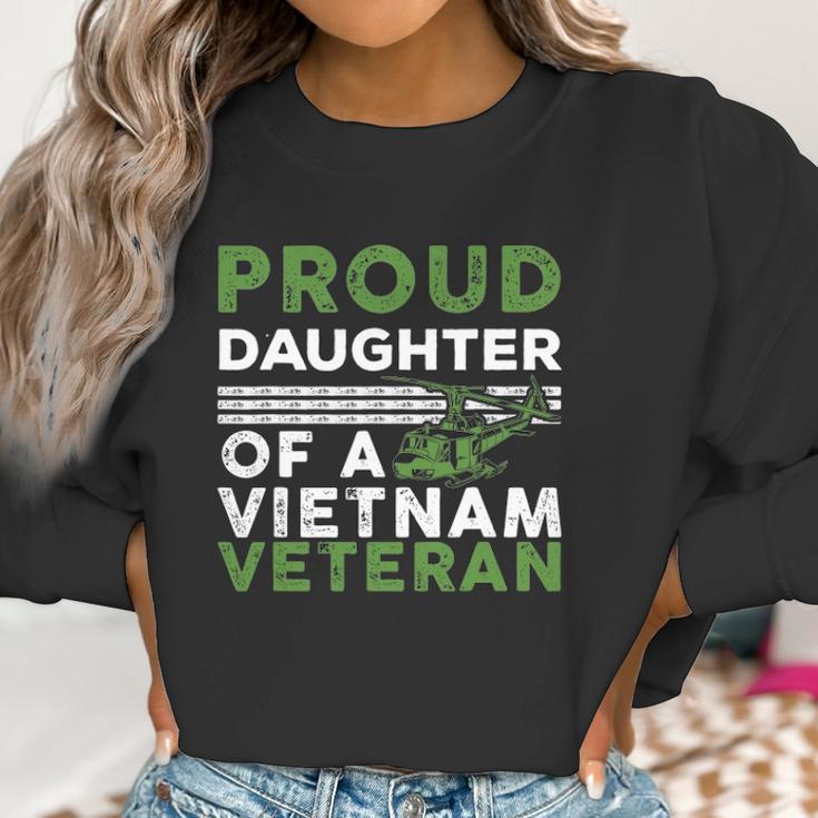 Proud Daughter Of A Vietnam Veteran War Soldier Women Sweatshirt Gifts for Women