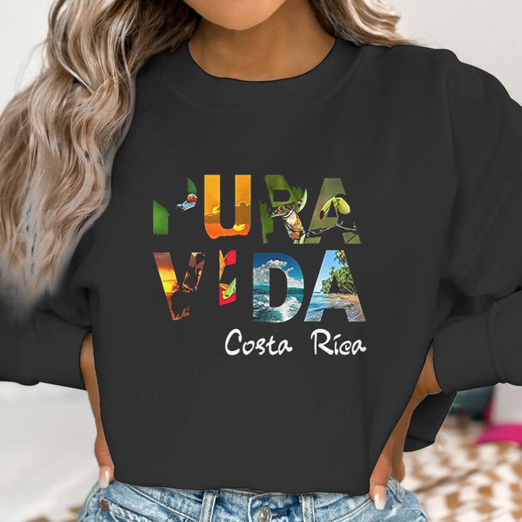 Pura Vida Costa Rica Men Women Kids Women Sweatshirt Gifts for Women