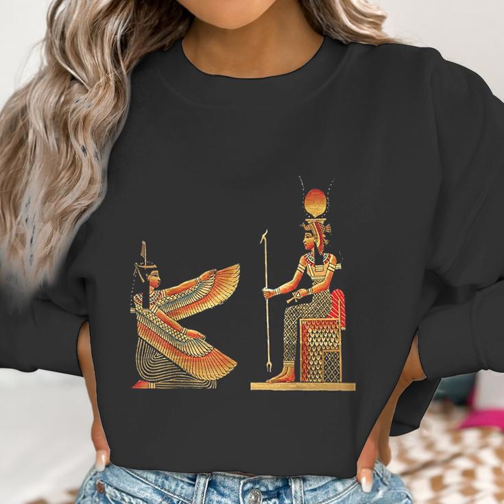 Queen Pharaoh Egypt Goddess Isis Women Sweatshirt Gifts for Women