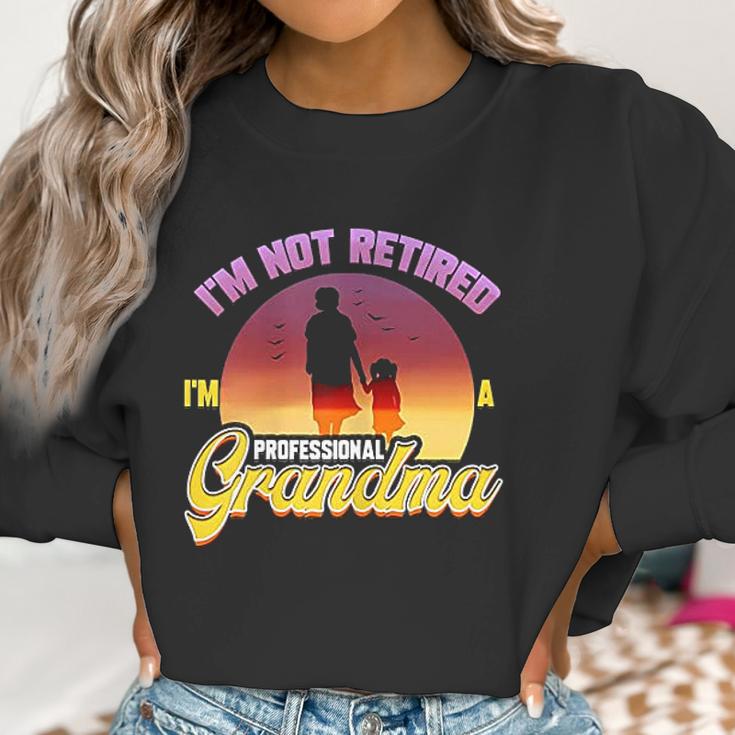 Retired Grandma Gift For Retirement Farewell Party Retiree Women Sweatshirt Gifts for Women