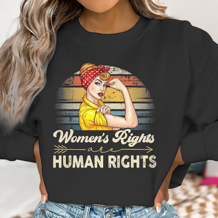 Womens Rights Human Rights Pro Roe V Wade 1973 Keep Abortion Safe &Legalabortion Ban Feminist Womens Rights Women Sweatshirt Gifts for Women