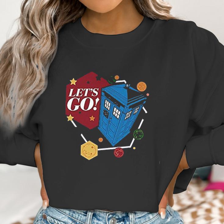 Ripple Junction Doctor Who Womens Lets Go Hexagons Light Weight Women Sweatshirt Gifts for Women