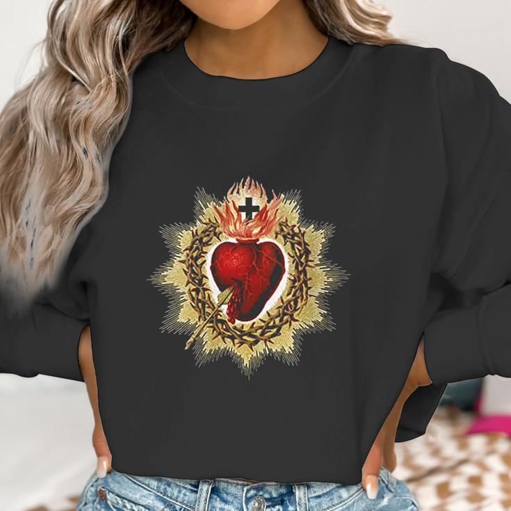 Sacred Heart Of Jesus Art Women Sweatshirt Gifts for Women