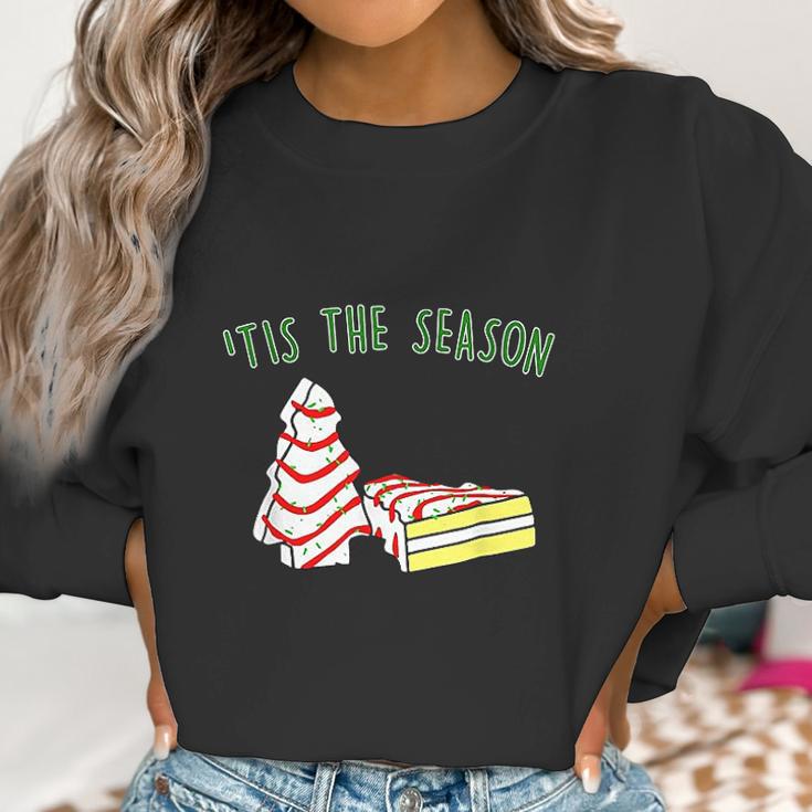 The Season Little Debbie Inspired Christmas Tree Women Sweatshirt Gifts for Women