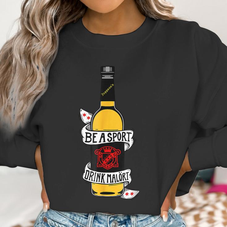 Be A Sport Drink Malort Team Malort Alcohol Liquor Men Women T-Shirt Graphic Print Casual Unisex Tee Women Sweatshirt Gifts for Women