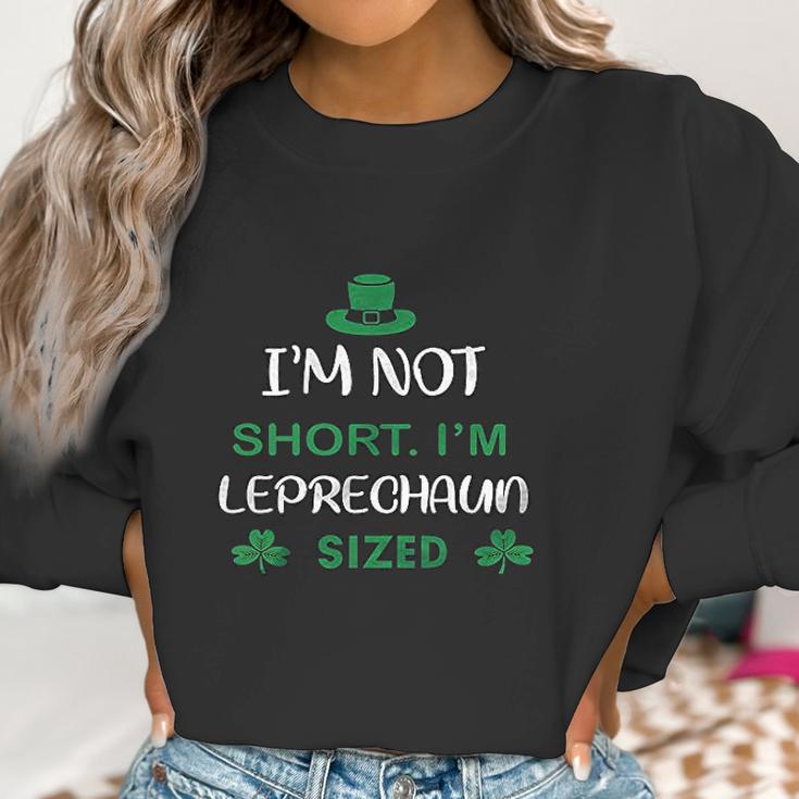 St Patricks Day For Women Leprechaun Funny Leaf Irish Flag Men Green Day Magically Women Sweatshirt Gifts for Women