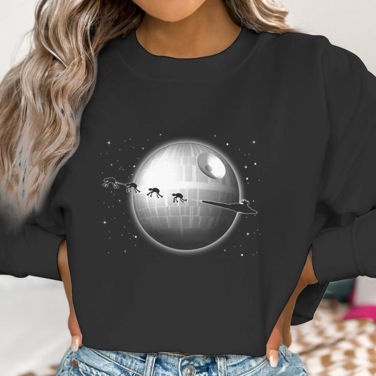 Star Wars Battlefront Star Destroyer And Death Star Christmas Women Sweatshirt Gifts for Women