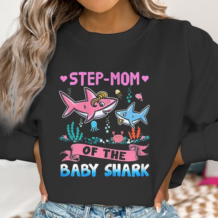 Step Mom Of The Baby Shark Women Sweatshirt Gifts for Women