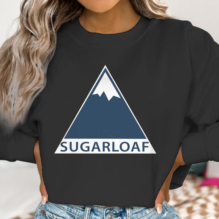 Sugarloaf Maine Triblend Tshirt Christmas Ugly Sweater Women Sweatshirt Gifts for Women