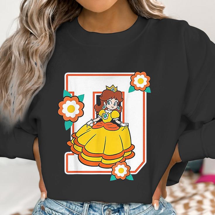 Super Mario Daisy Flowers Poster Graphic Women Sweatshirt Gifts for Women