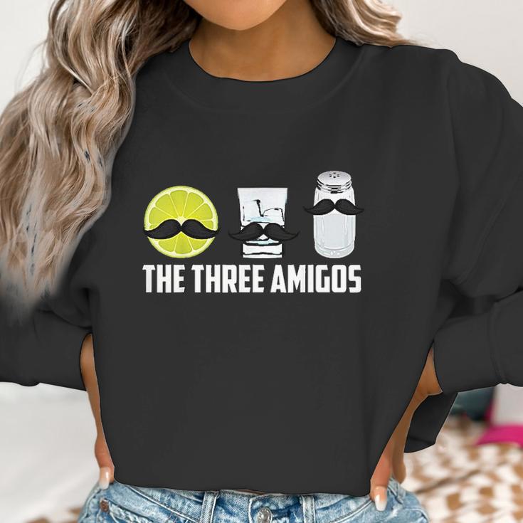 The Three Amigos | Cool How To Drink Tequila Women Sweatshirt Gifts for Women