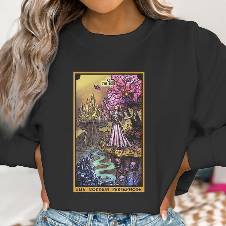 The Underworld Goddess The Fool Tarot Card Women Sweatshirt Gifts for Women