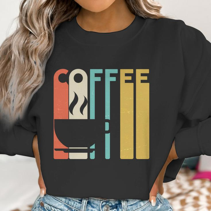 Vintage Colors Coffee Cup Logo Women Sweatshirt Gifts for Women