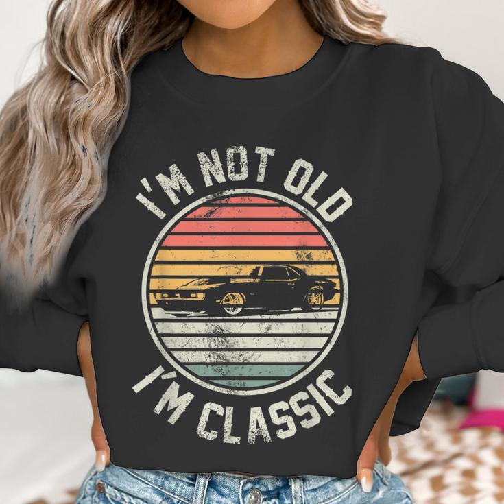 Vintage Dodge Challenger 1968 Car Im Not Old Im A Classic Men Women T-Shirt Graphic Print Casual Unisex Tee Women Sweatshirt Gifts for Women