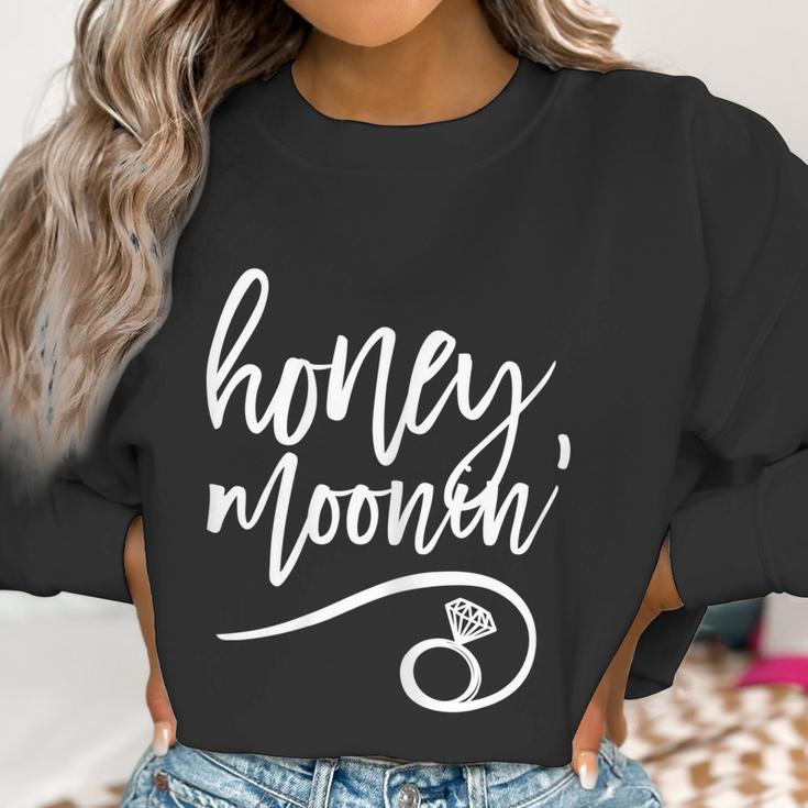 Womens Wedding Honeymoon For The Bride Newlyweds Honeymooning Women Sweatshirt Gifts for Women