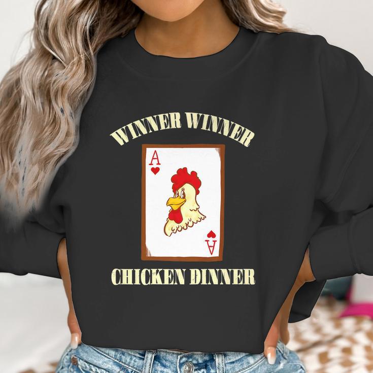 Winner Chicken Lucky Casino Gambling Blackjack Women Sweatshirt Gifts for Women