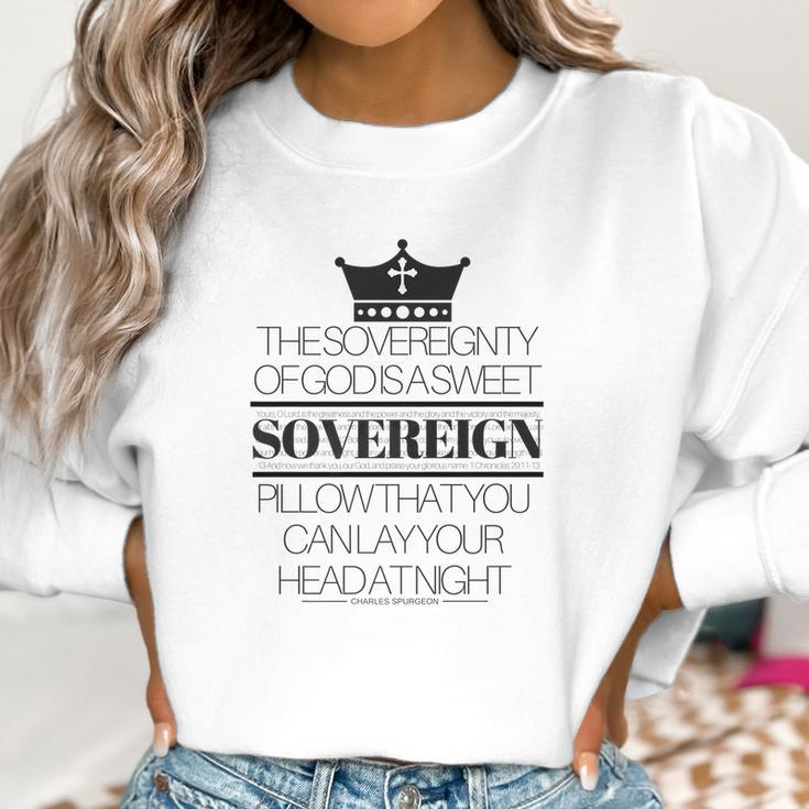 00021 Stylish Gods Sovereignty Charles Spurgeon Women Sweatshirt Gifts for Women