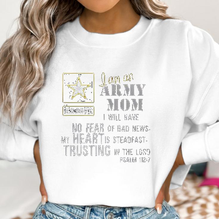 I Am An Army Mom No Fear Women Sweatshirt Gifts for Women