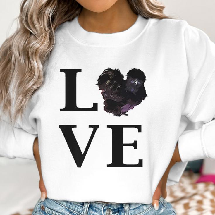 Black Silkie Chicken Love Pet Owner Women Sweatshirt Gifts for Women