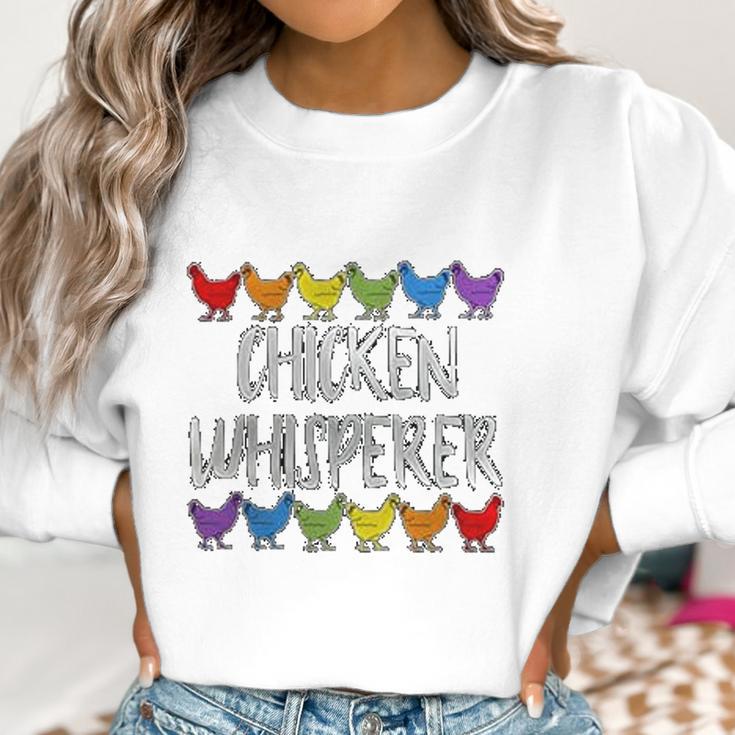 Chicken Whisperer Farrmer Women Sweatshirt Gifts for Women