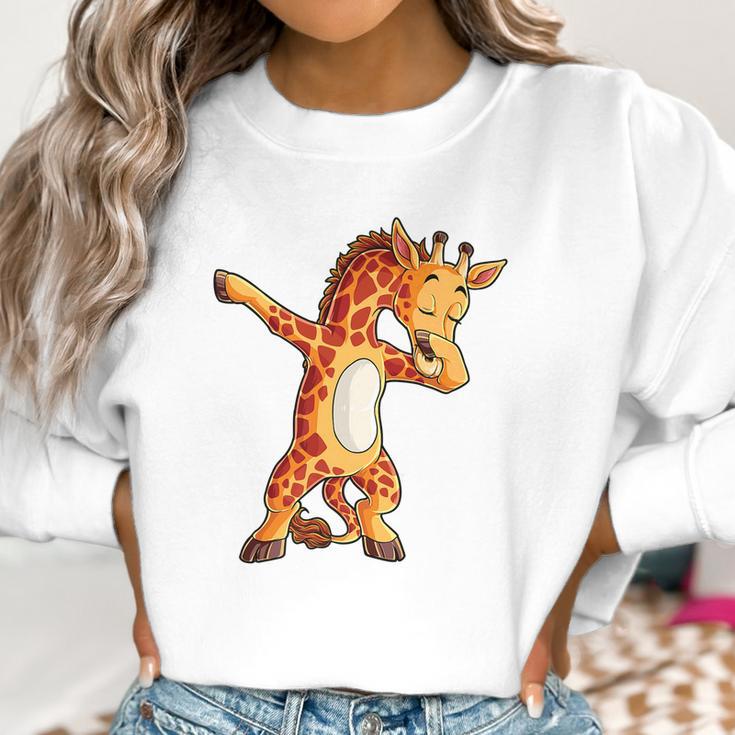 Dabbing Giraffe Giraffes Funny Dab Dance Tees Gifts Women Sweatshirt Gifts for Women