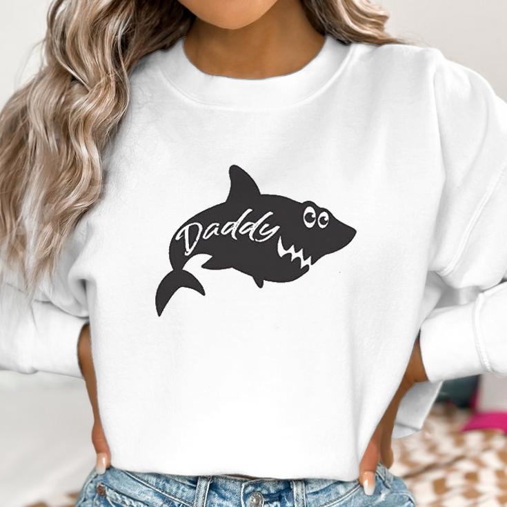 Daddy Shark Mommy Shark Meaningful Gifts For Mom Women Sweatshirt Gifts for Women