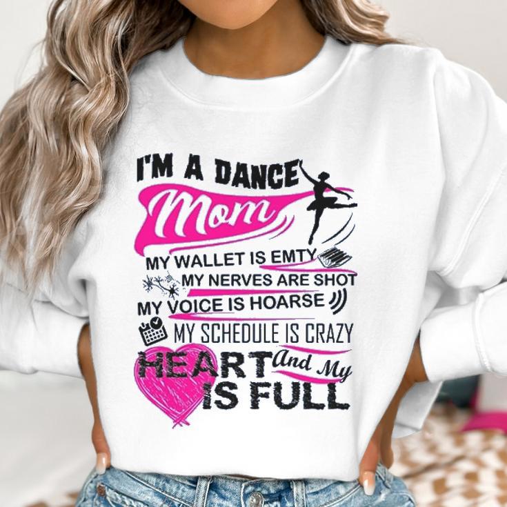 Im A Dance Mom Cool Mothers Day Women Sweatshirt Gifts for Women