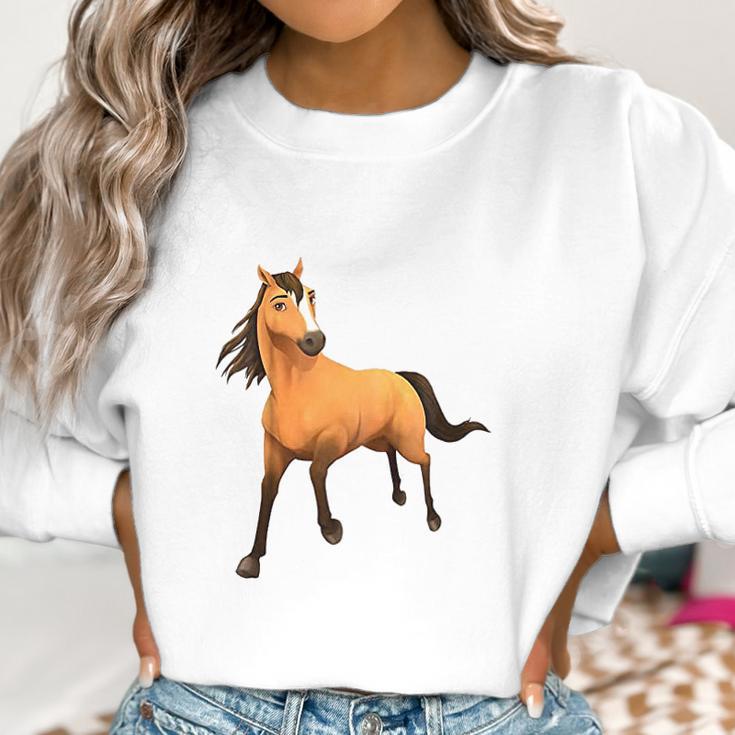 Kids Dreamworks Spirit Riding Free Spirit Horse Women Sweatshirt Gifts for Women