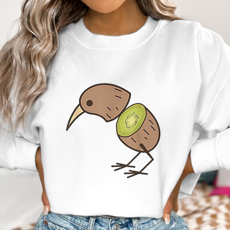 Kiwi Bird Cute Fruitarian Fowls Women Sweatshirt Gifts for Women