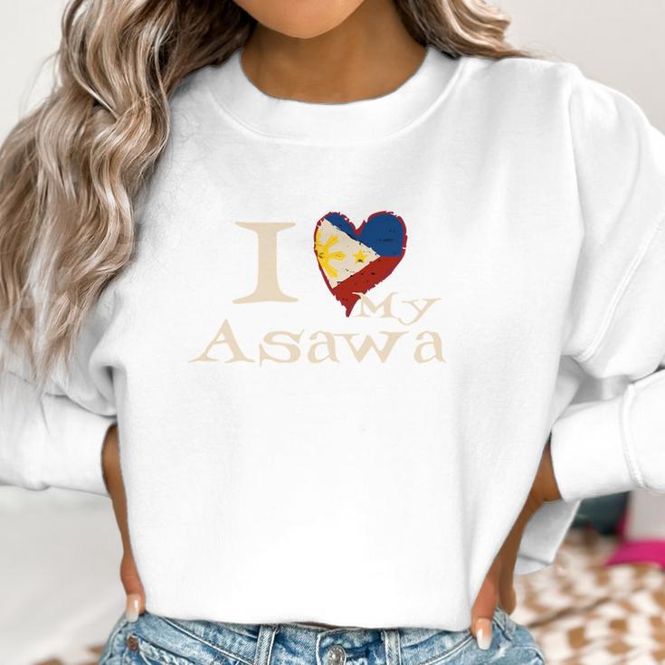 I Love My Pinay Wife Filipina American Asawa Wedding Women Sweatshirt Gifts for Women