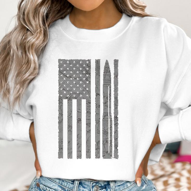 Minuteman Iii Icbm Missile Vintage Flag Af Missileer Women Sweatshirt Gifts for Women