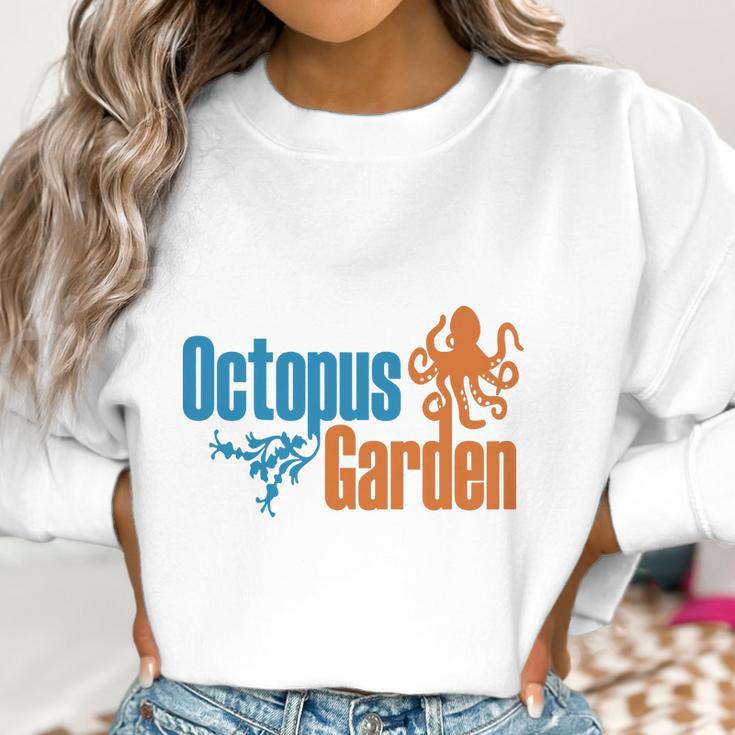 Navy Octopus Garden Womens S Women Sweatshirt Gifts for Women