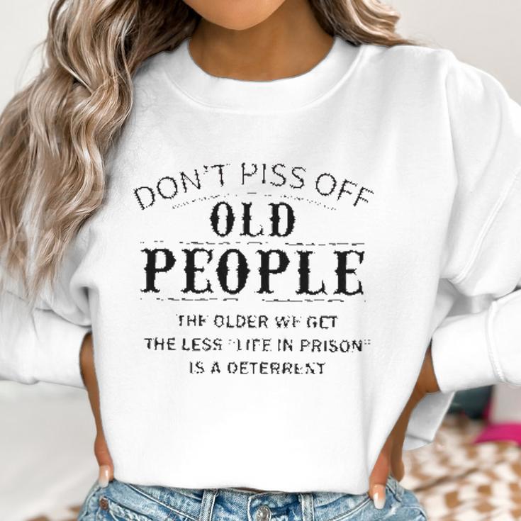 Do Not Old People Attractive Gift 2022 Women Sweatshirt Gifts for Women