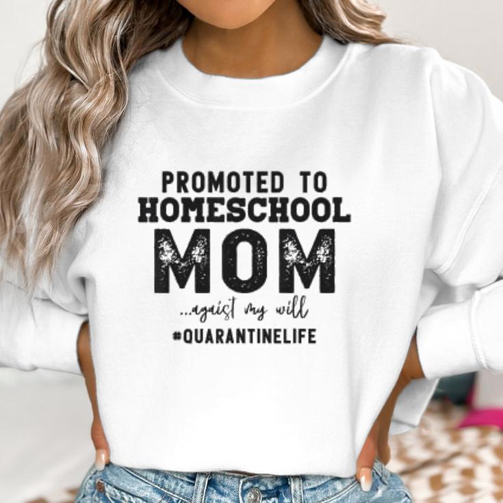 Social Distancing Promoted To Homeschool Mom Women Sweatshirt Gifts for Women