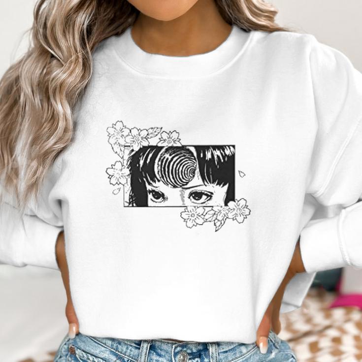 Terror Junji Ito Tomie Floral Women Sweatshirt Gifts for Women