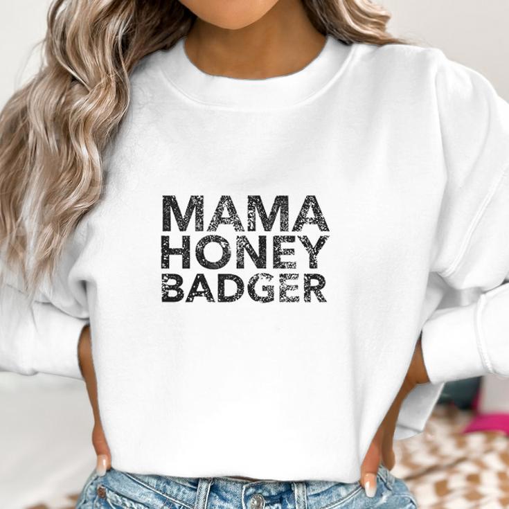 Vintage Mama Honey Badger Women Sweatshirt Gifts for Women