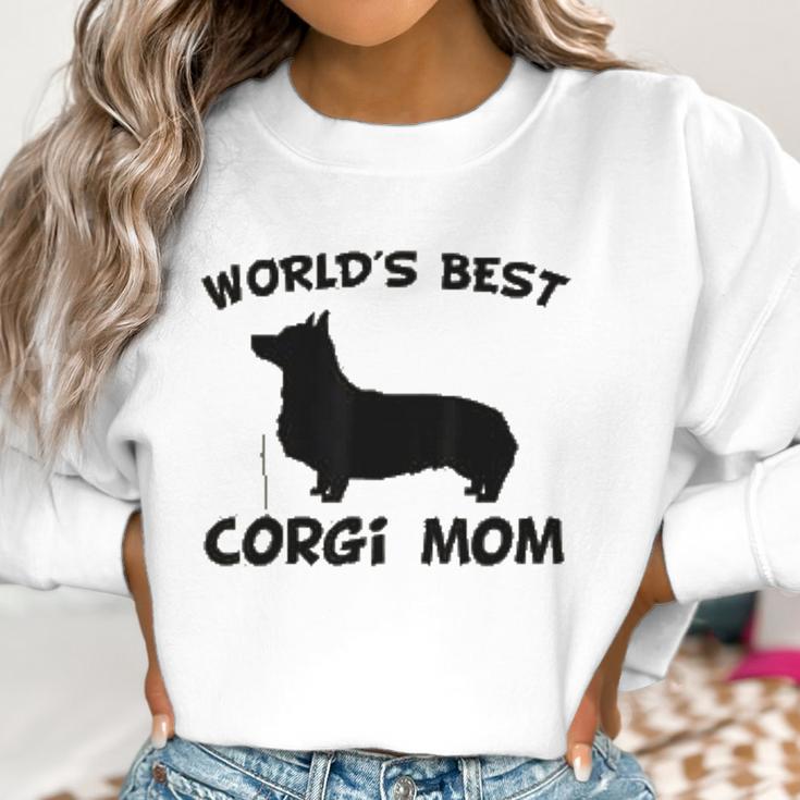 Worlds Best Corgi Mom Dog Owner Women Sweatshirt Gifts for Women