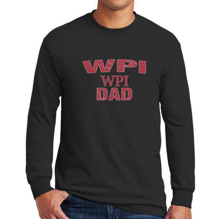 Champion Dad Worcester Polytechnic Institute University 2020 Men Long Sleeve Tshirt