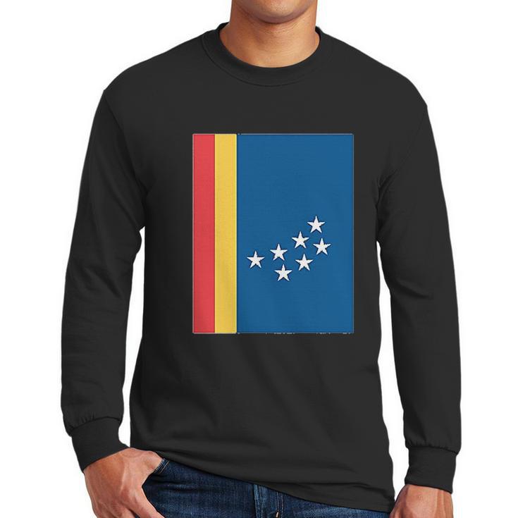 Ugp Campus Apparel Us City Flags Hometown Pride Men Long Sleeve Tshirt