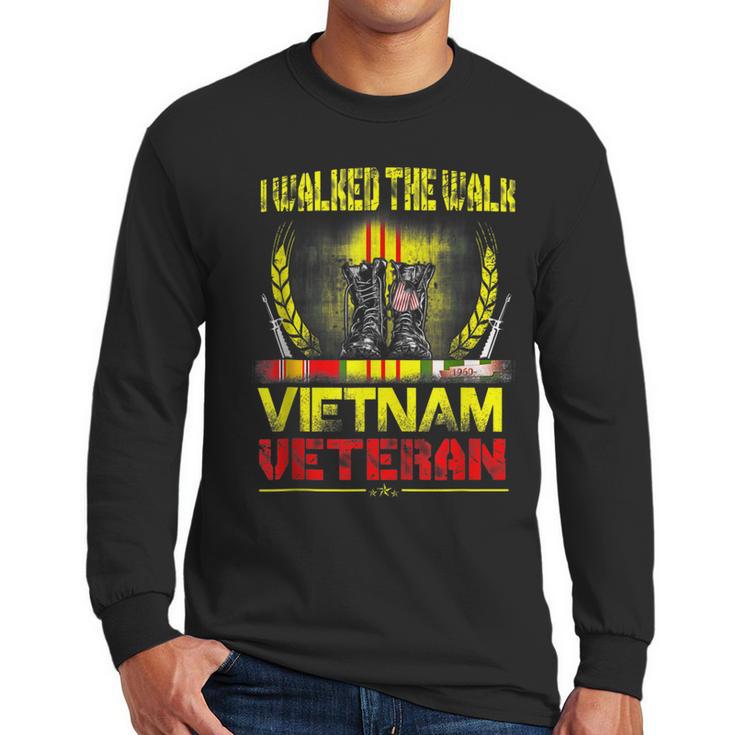 Vietnam War _ Vietnam VeteranGift _ Us Veterans Day Men Long Sleeve Tshirt