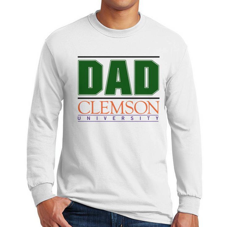 Clemson University Proud Dad Parents Day 2020 Men Long Sleeve Tshirt