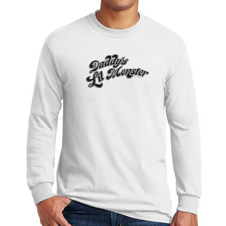 Squad Daddys Lil Monster Men Long Sleeve Tshirt