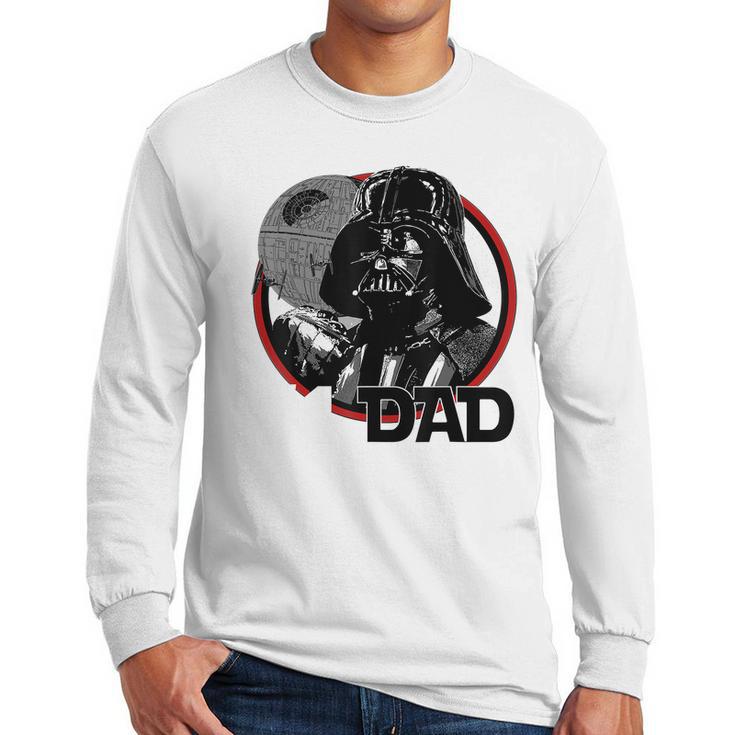 Star Wars Darth Vader 1 Dad Death Star Graphic T-Shirt Men Long Sleeve Tshirt