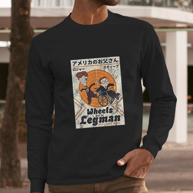 American Dad And The Legman Men Long Sleeve Tshirt