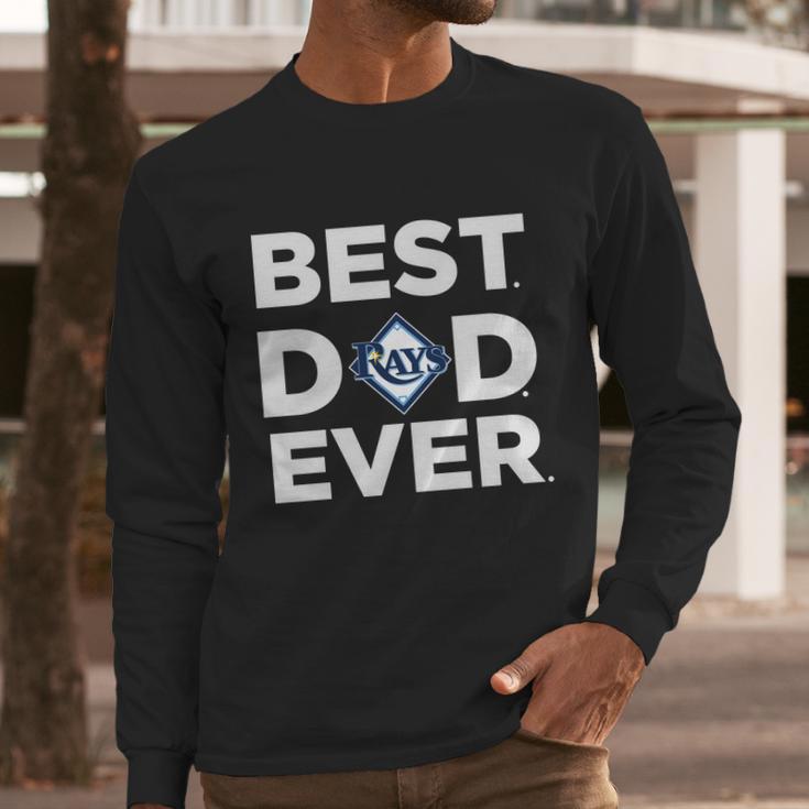 Best Tampa Bay Rays Dad Ever Fathers Day Gift Shirt For Dad Men Long Sleeve Tshirt